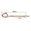 Aqbau Set of 2 Swing Hooks with Wooden Thread 12