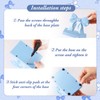 Chunful Blue Bow Napkin Holder Cute Kitchen Napkin Holder for