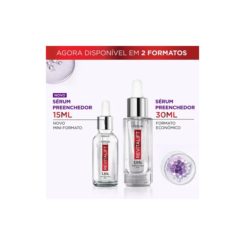 Sérum antienvejecimiento hialurónico Revitalift 15 ml L'Oréal Paris Hora de
