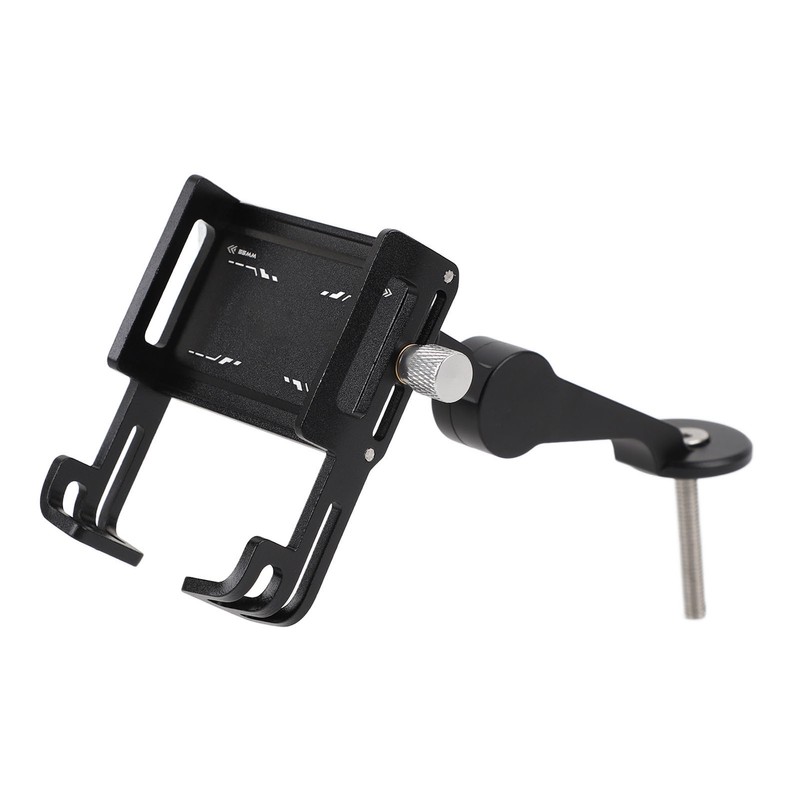 Bike Stem Phone Mount Holder Aluminum Alloy Adjustable Bicycle Phone