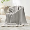 Snuggle Sac Heather Grey Throw XL Blanket for Couch, Super