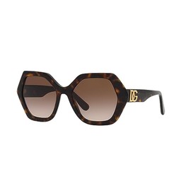 Dolce & Gabbana DG4406-502/13 Sunglasses Havana w/Gradient Brown 54mm