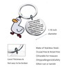 WSNANG Cute Duck Jewelry You are Braver Stronger Smarter Than