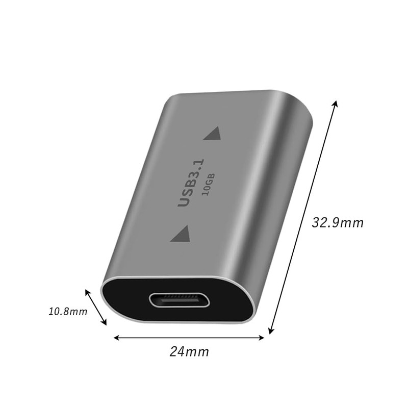 BOOHUQICH USB Type C to USB 3.1 Female Converter Connector