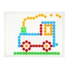 Lena 35623 Mosaic Plug-In Game Set, Mosaic with 100 Coloured