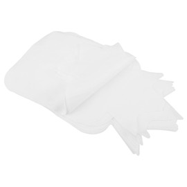 FOMIYES 20pcs Disposable Sweat Pads Quick Absorbing Back Towels for School Use Essentials with Charming Crown Design White