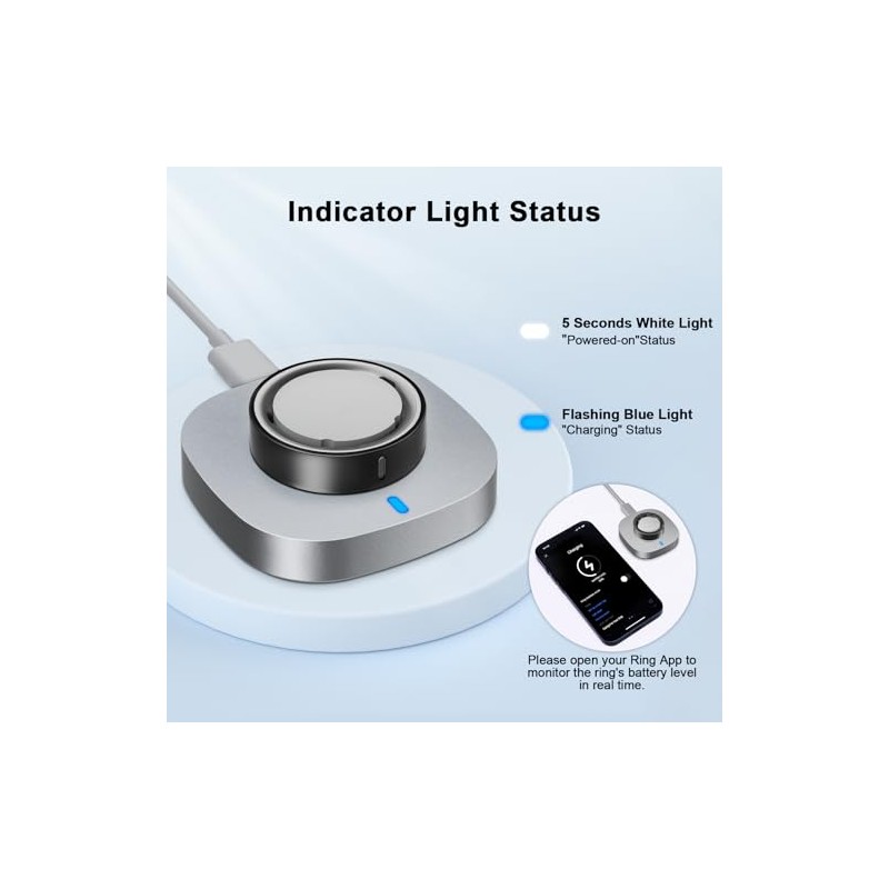 Charger Compatible with Ring Gen 4 Size 7, Fast Charging
