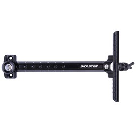 Archery Sights Recurve Archery 9" Ambidextrous Aluminum Quick Adjustment Black