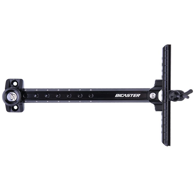 Archery Sights Recurve Archery 9" Ambidextrous Aluminum Quick Adjustment Black