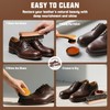 Koudecy Shoe Shine Kit for Men & Women, 16Pcs Black