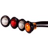 Maxxima M09300Y Amber 3/4" Round Combination Clearance Marker Light