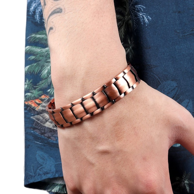 THE NORTH RING® 99.9% Pure Copper Magnetic Bracelet - 3000