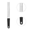 Zester Grater, Stainless Steel Zester Grater with Wooden Handle, Zester