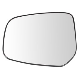 TRQ Left Mirror Glass Compatible with 2014-2022 Mitsubishi Mirage