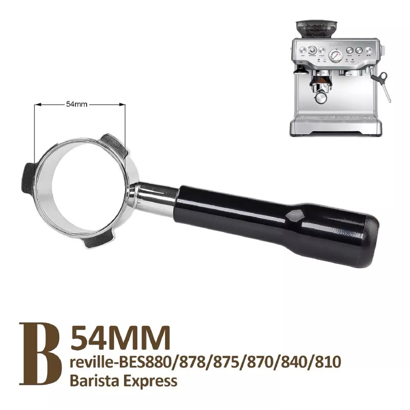 generic Portafiltro Sin Fondo De Filtro Café 54mm P Breville