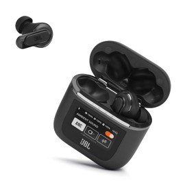JBL Tour Pro 2 - Auriculares inalámbricos con cancelación de Ruido con Funda de Carga Inteligente, Llamadas perfectas de 6 micrófonos con Control de Voz, hasta 40 Horas de Tiempo de reproducción,