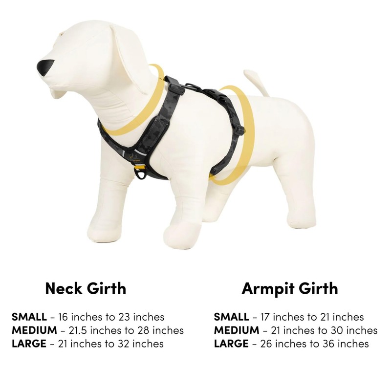 OllyDog Alpine Reflective Comfort Harness, No Pull Dog Harness with