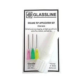 Rainbow Art Glass Deluxe Tip Applicator Set for Glassline Bottle Paints