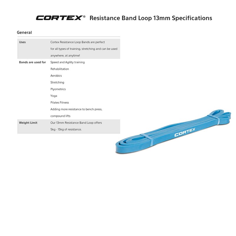 Lifespan Fitness Cortex Resistance 13mm Band