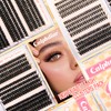 Cluster Lashes Kit Wispy Eyelashes Individual Clusters 480pcs D Curl