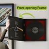 Rustic State Vinyl Record Frame with Front Cover for Album