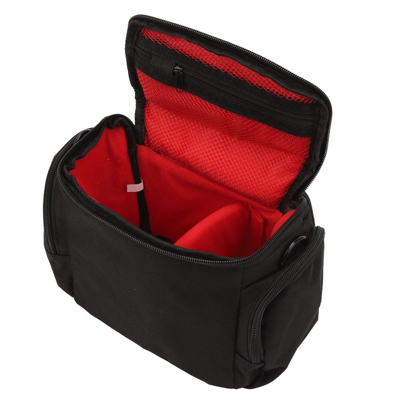 Black Single Shoulder Bag Handbag Multifunctional Waterproof Camera Messenger Hand