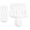 Champro Hip Pad Set with Shock Plate (White, Junior)