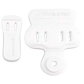 Champro Hip Pad Set with Shock Plate (White, Junior)