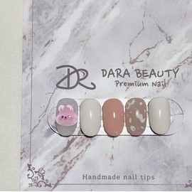 Dara Beauty October Art of the MonthCute Rabbit Nail❣ - Not selected / 다라뷰티 10월 이달의아트귀여운 토끼네일❣ - 선택안함