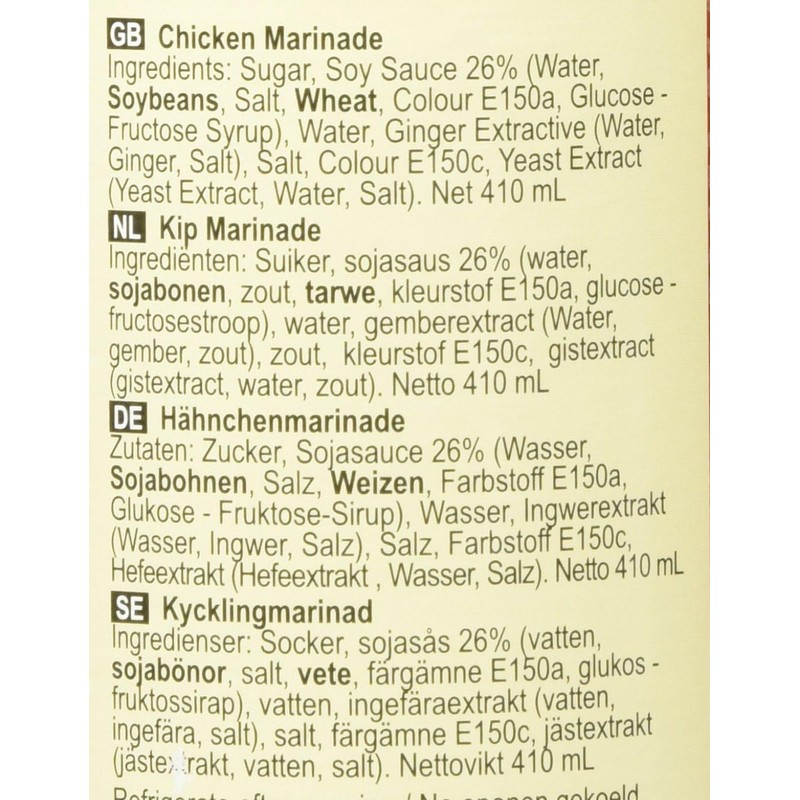 Lee Kum Kee Chicken Marinade, 14-Ounce Bottle (Pack of 2)