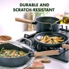 GreenPan Hudson Healthy Ceramic Nonstick, 4 Piece Cookware Pots and