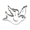 Staedter Embossing Swallow Cookie Cutter, Silver