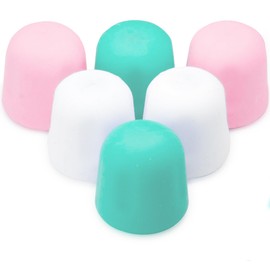 Tilcare Self Closing Toothpaste Caps 6-Pack by Tilcare - No Waste Cap Dispensers for Adult and Kids Bathroom - Mess-Free Toothpaste Lids - Easy to Use, Food Grade Silicone and BPA-Free Toppers