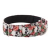 Snootiful Hound Padded Martingale Collar - Skulls & Roses -