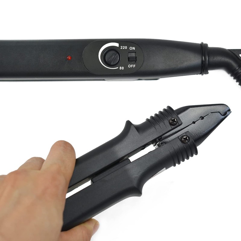 Hair Extensions Tool Kits with Fusion Heat Iron Connector Wand