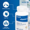 MAJOR- VitaminC 250 mg Comprimidos de Ácido Ascorbico, 100 CT