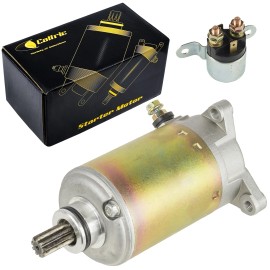 Caltric Starter & Relay for Bombardier Can-Am Commander 800 2011 2014 2015/ Max 800 2016