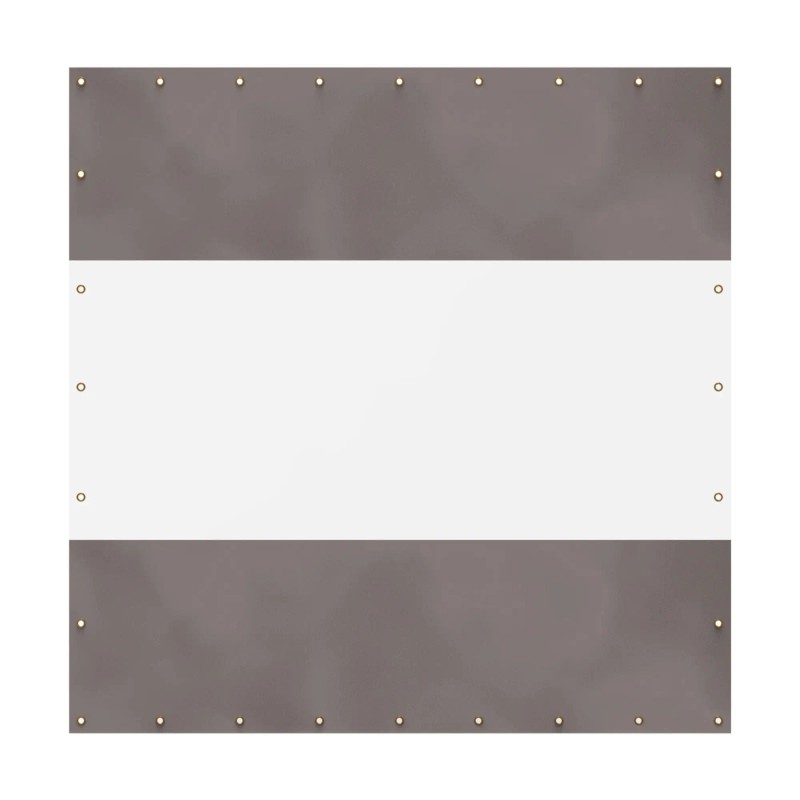 Heavy Duty 18 Oz Waterproof PVC Clear Panel Curtain Privacy