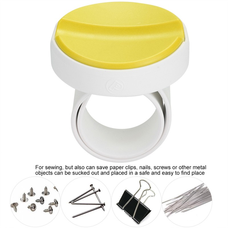 Magnetic Pin Cushion Sewing Storage Wrist Clip Screw Knitting Magnet