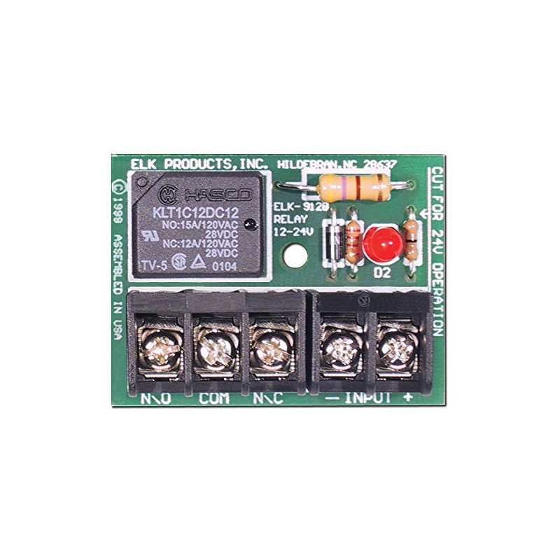 ELK PRODUCTS ELK912B ELK ELK 12/24V RELAY HEAVY DUTE MODULE