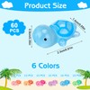 Guiqulai 60 Pcs Mini Turtles Luminous Tiny Turtle Mini Resin
