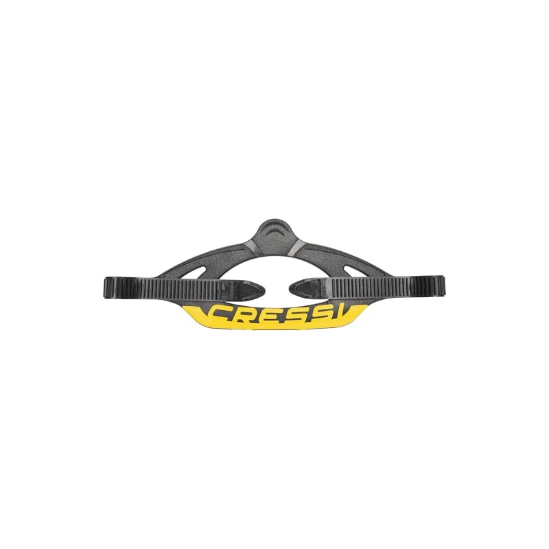 CRESSI Original Strap for Professional Scuba Mask Series C Black/Gold