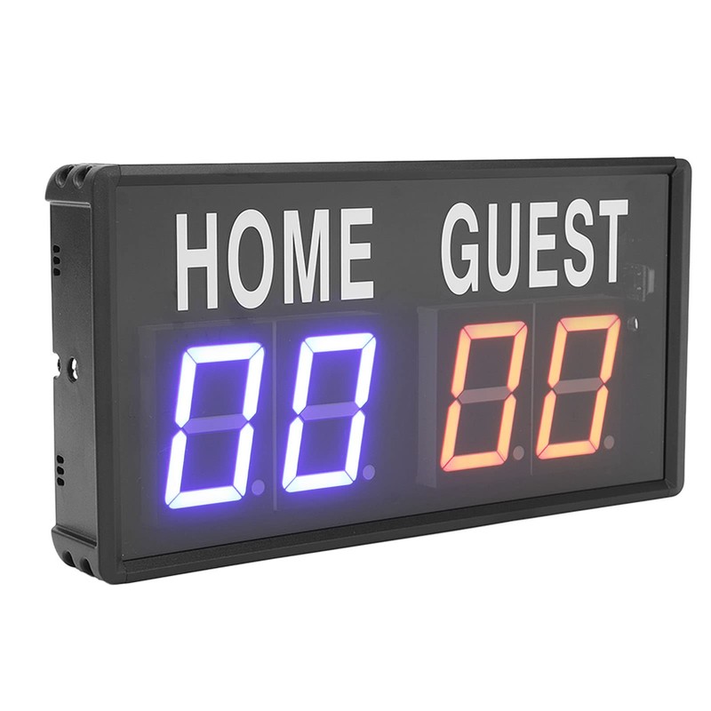 Bewinner Electronic Scoreboard, 5 Level LED Brightness Adjustment, Score Counter,