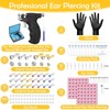 Professional Ear Piercing Gun, Reusable Ear and Nose Piercing Gun