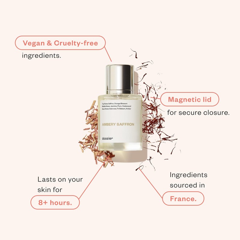 Dossier - Ambery Saffron 1.7 Fl Oz (50ml) - Eau