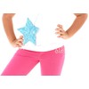 shu-shi las niñas lentejuelas Star Shaped Purse Bag largo cinta