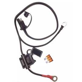 Marquee Off-Road Quick Connect Battery Wire Harness Snap Cord Ring Charger Terminal w/fuse