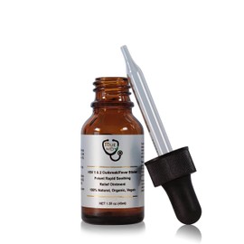 TRUE MD HSV 1&2 Outbreak/Fever Blister, Potent Rapid Soothing Relief Ointment. 100% Natural, Organic, Vegan