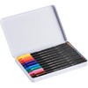 edding 4-1200-20 Fibre-Tip Pens 0.5-1 mm, Assorted, Pack of 20