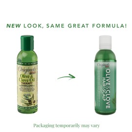 Originals by Africa's Best Olive & Clove Oil Therapy, Natural Treatment That Helps Repair Dry, Weak or Brittle Hair, Scalp Dryness, Itching and Flaking, 6 oz